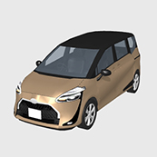 ミニバンTA01_ベージュ