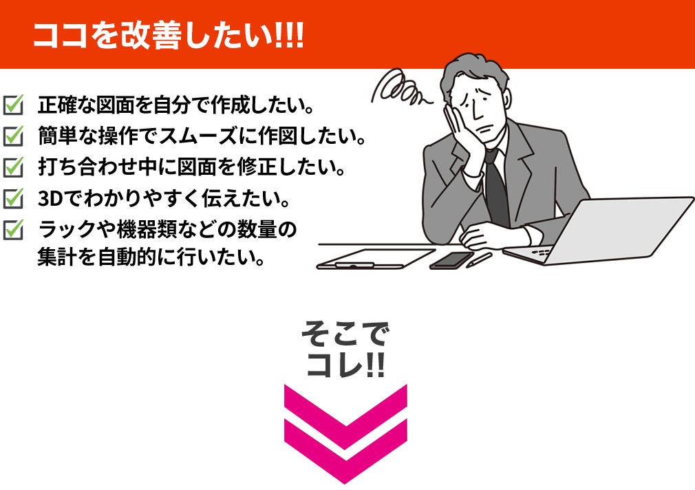 ココを改善したい!!!