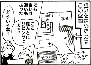 �_�����߂��̂͂��̋�ԁB�ł������͖������������B�u�����ق�ƂɃ��r���O�ɂ���H�v�u�ǂ��������H�v