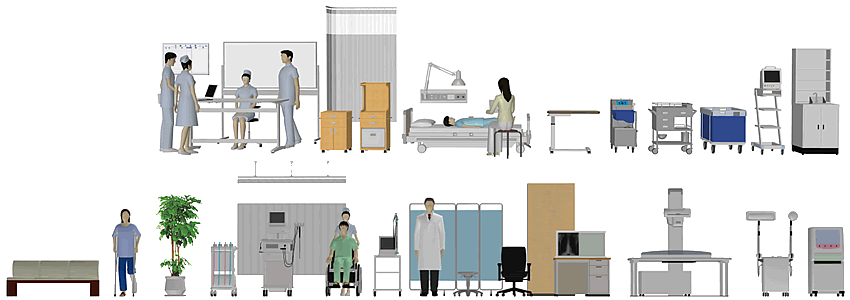 収録パーツ見本