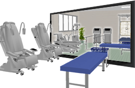 ３Ｄテレビ出力（イメージ図）