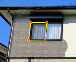 張り込み画像の角度を調整する