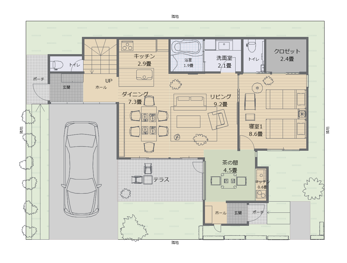 標準(家具・線)