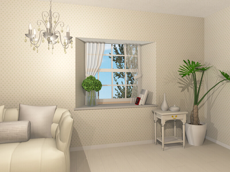 オリジナルの出窓