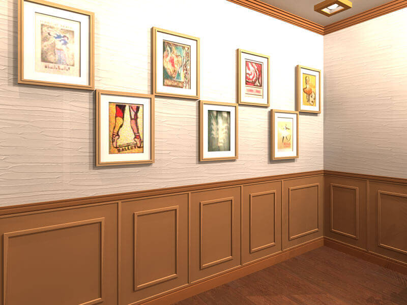 重厚感をプラス「モールディング」