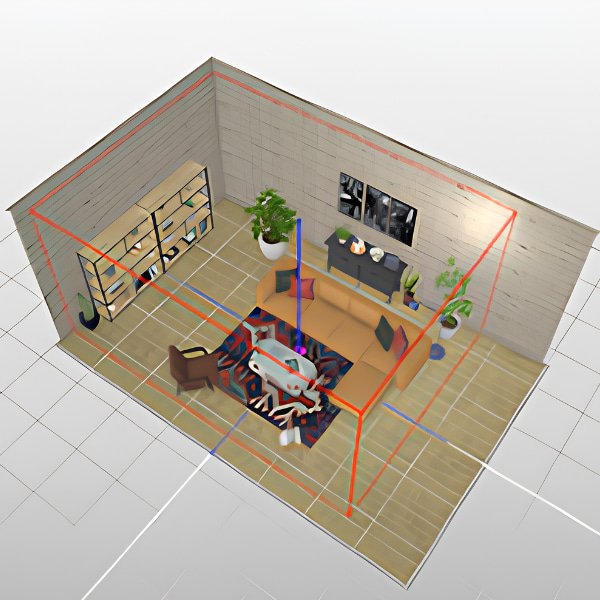 3DインテリアデザイナーNeo10 デコレーション（Industrial）