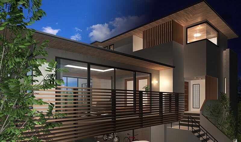 昼・夕方・夜切り替え