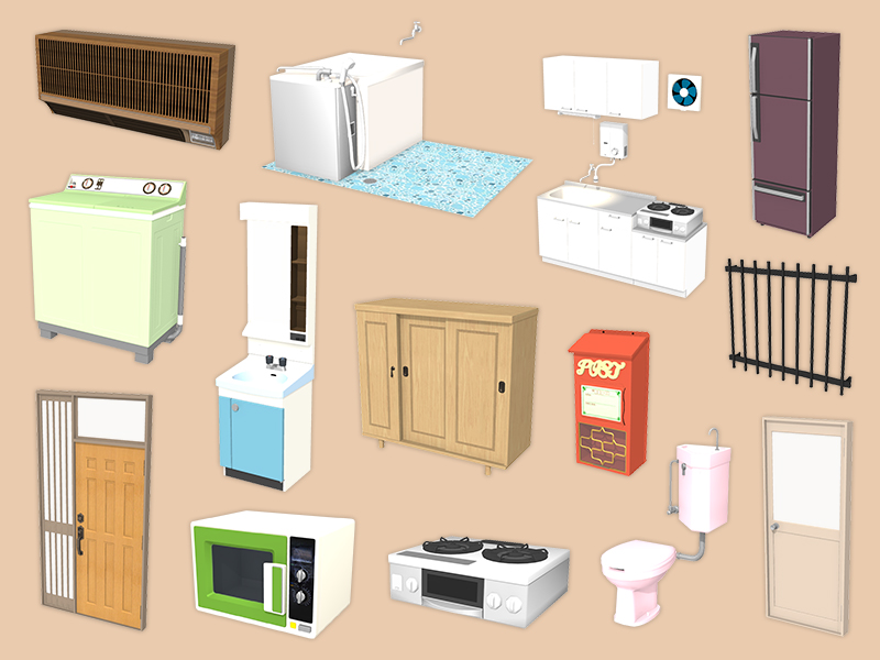 ドリフォーム前を再現するパーツ