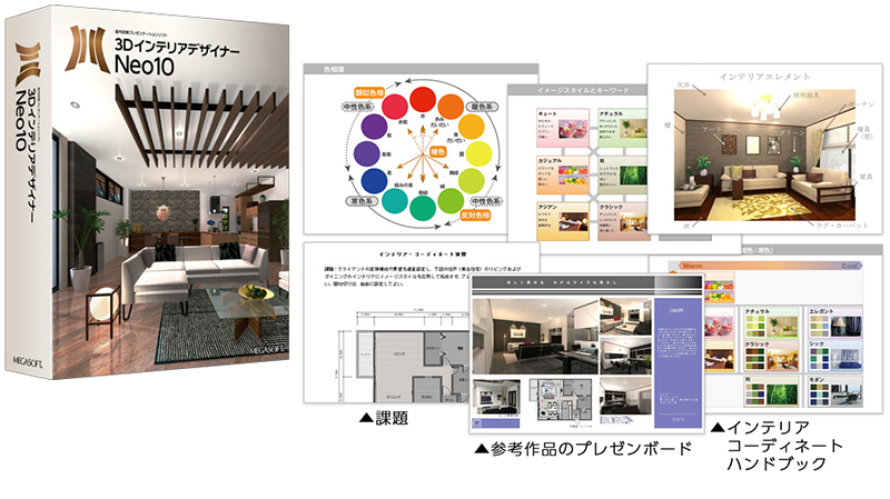 3DインテリアデザイナーNeo10 アカデミックライセンス