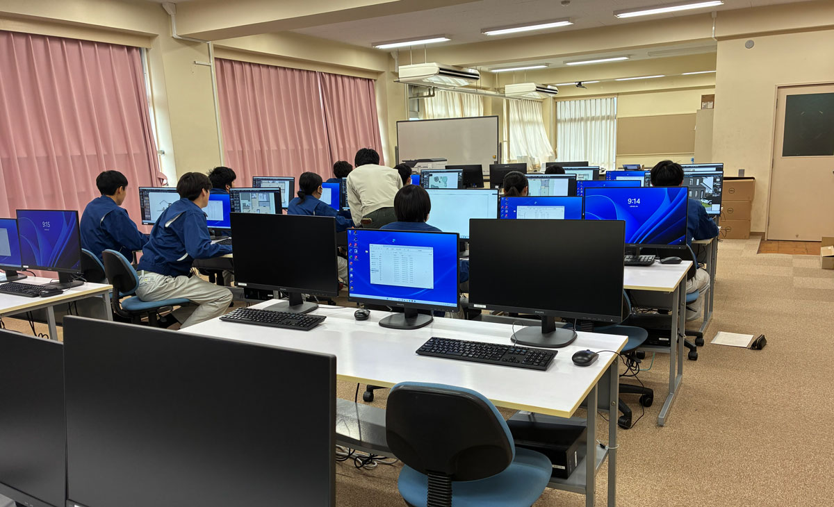 VRソリューションで自分のプランを体験中