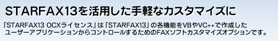 STARFAX13pyȃJX^}CY