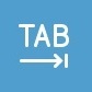 TAB挿入