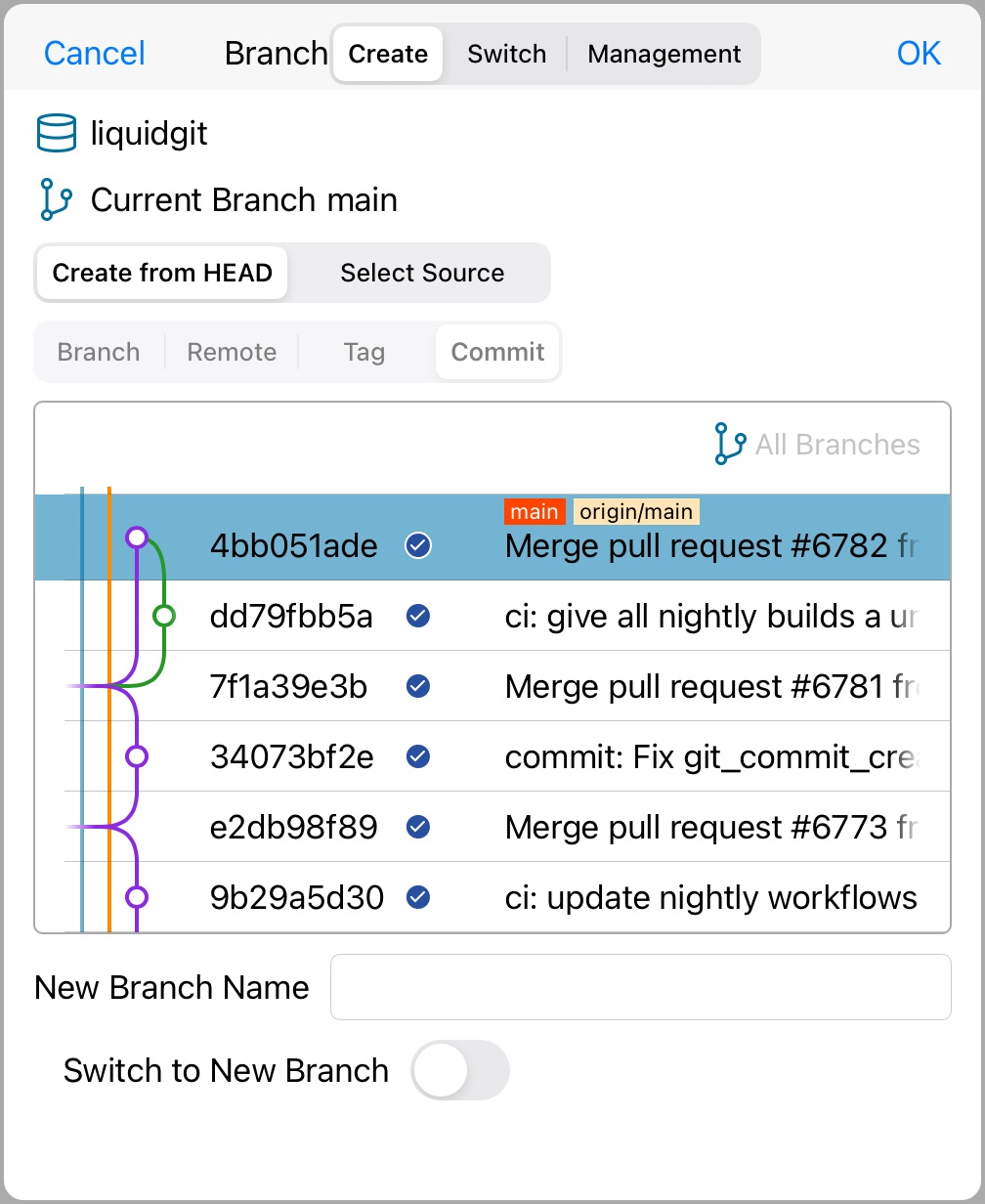 Create Branch 1