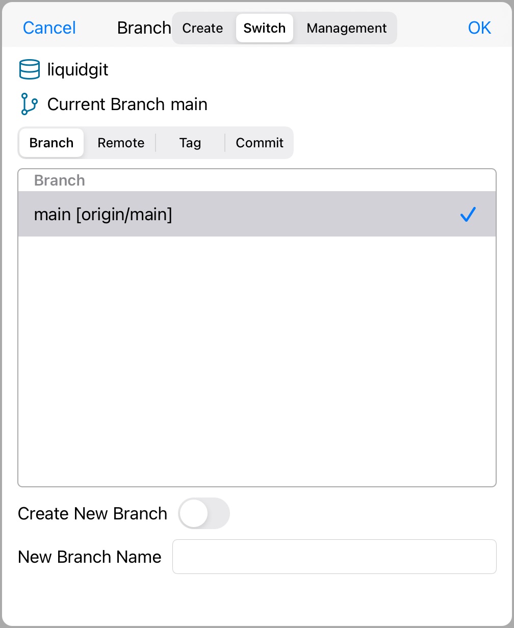 Switching Branches 1