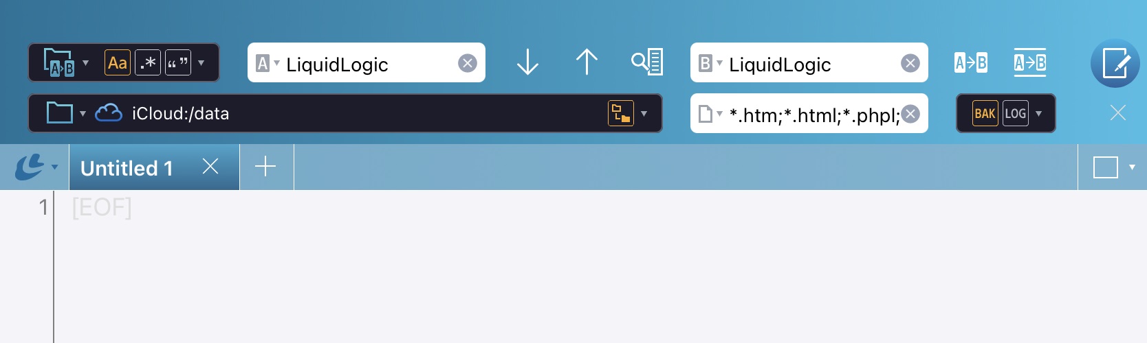 grep Replace Specification