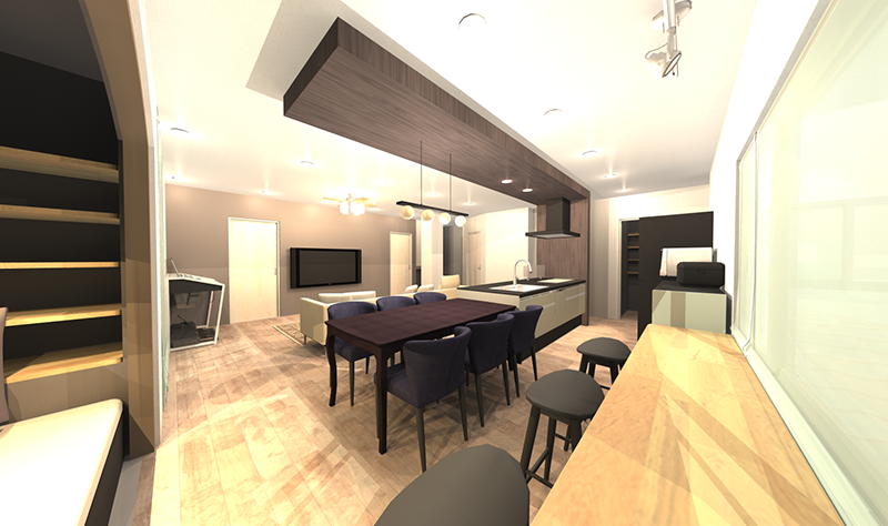 CLプランニングの実案件パース②