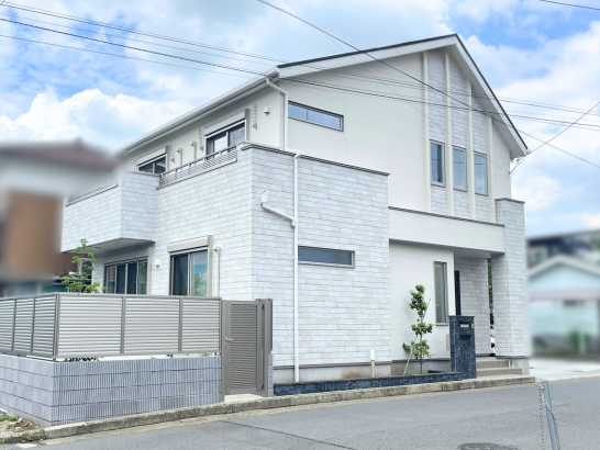 【3Dマイホームデザイナーで建てた家】イメージ通りの白くて明るい家