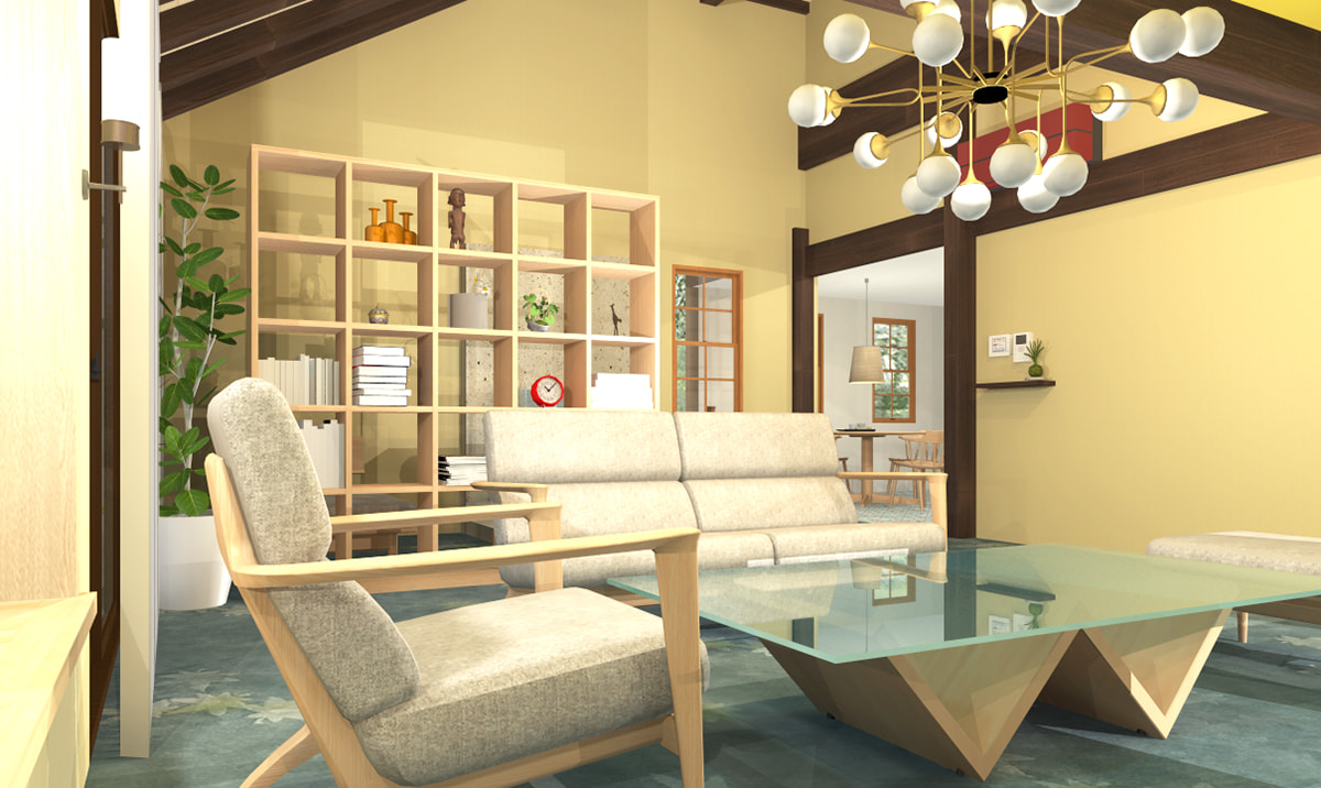 新着パーツ使ってみた-48 飛騨産業のパーツを使ったパース図