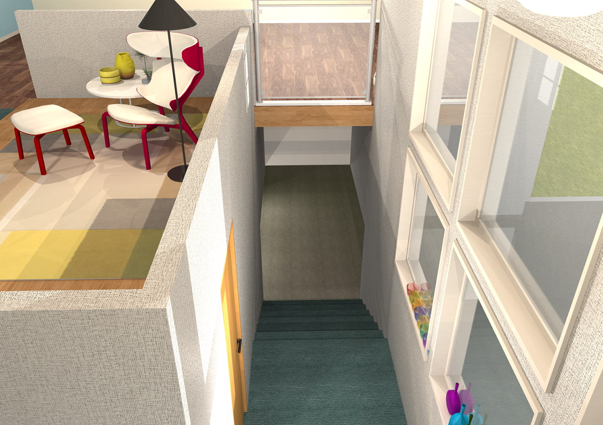 新着パーツ使ってみた-50 ルイスポールセンの3Dパーツを使ったパース図