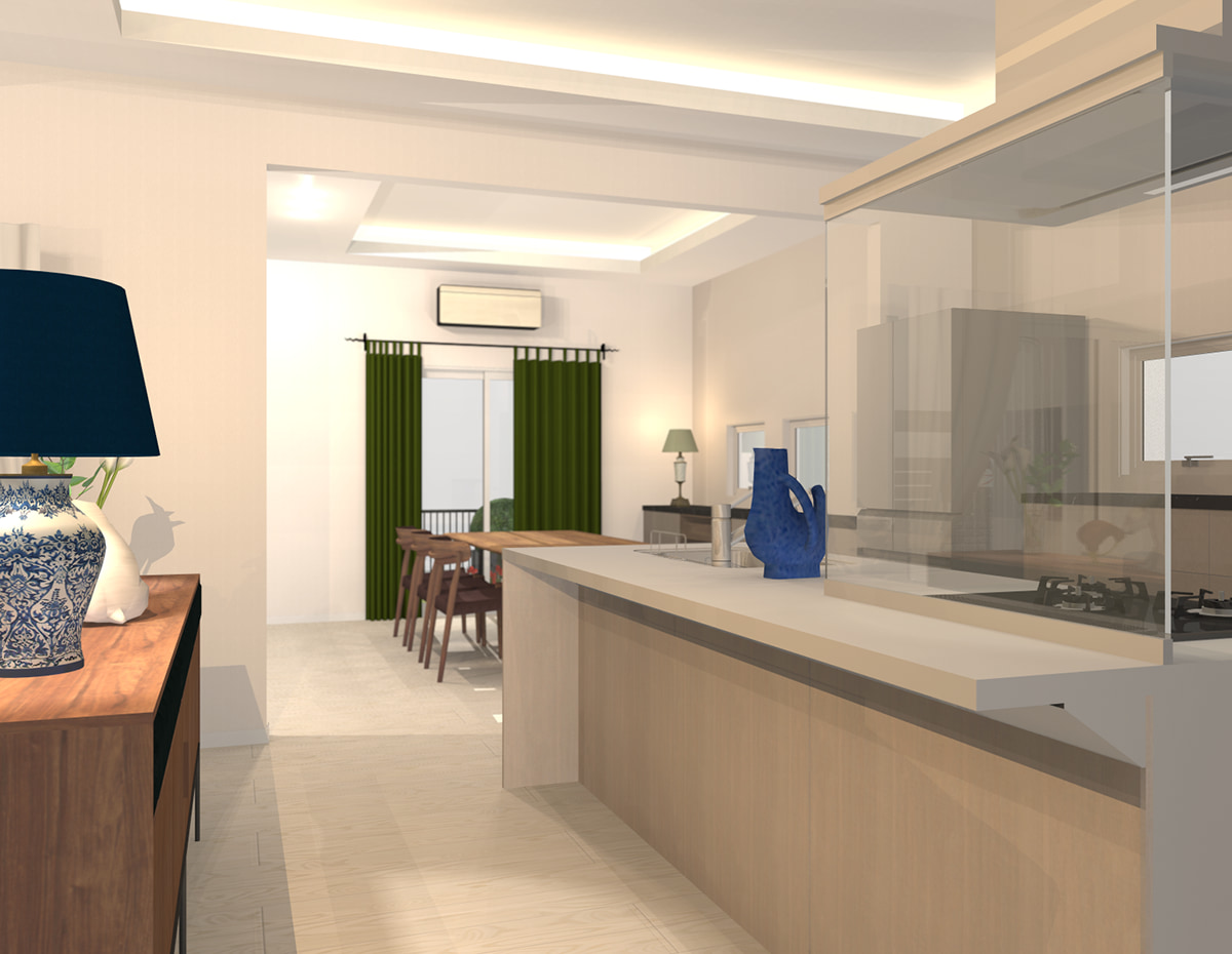 新着パーツ使ってみた-52 ノンブランドの3Dパーツを使ったパース図