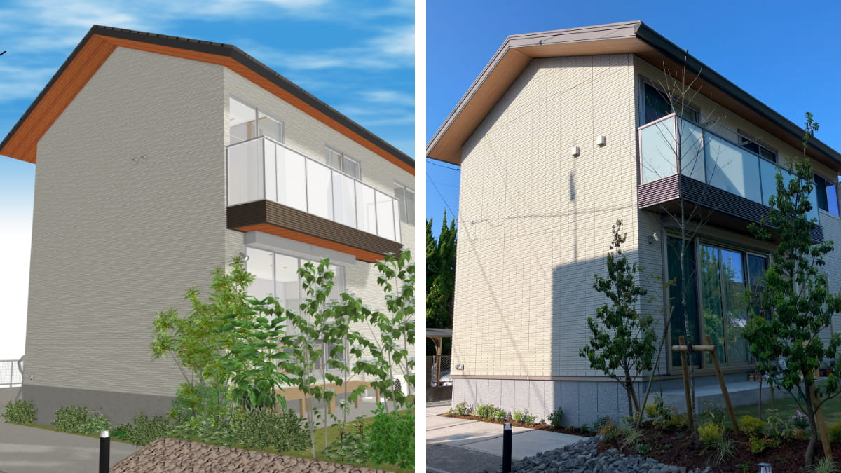 【3Dマイホームデザイナーで建てた家】盛りだくさんの希望をかなえた家