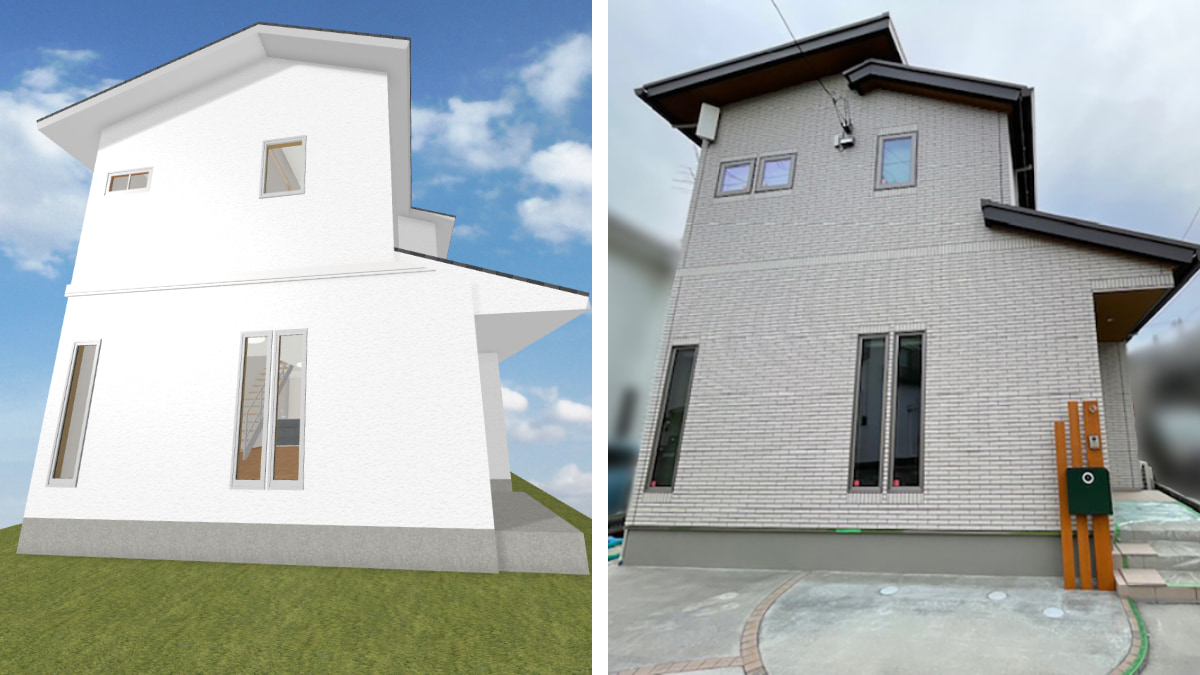 【3Dマイホームデザイナーで建てた家】動線にこだわった家